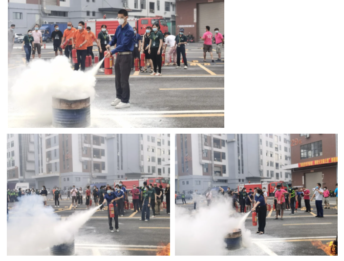 金年汇医纺|消防大演练，全员参与保障安全生产！